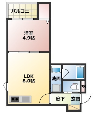 クリサンスの間取り