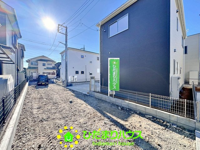 宮代町川端　新築一戸建て　02　リーブルガーデンの前面道路含む現地写真|2026/02/02　撮影