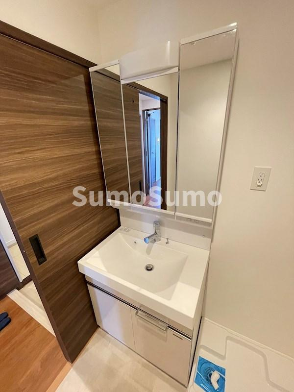 アトリオフラッツ大楠の独立洗面台