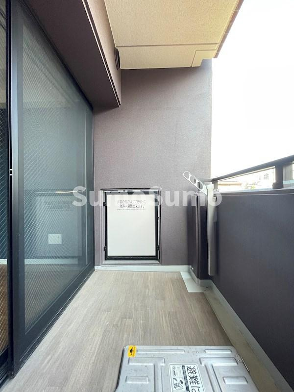 アトリオフラッツ大楠のバルコニー