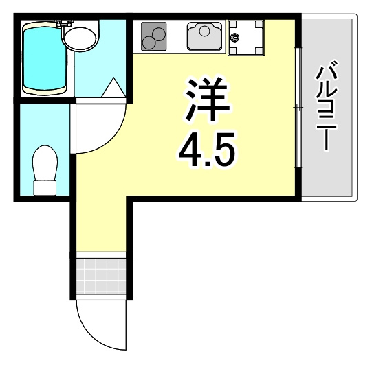 アンジョリジャルダン門戸厄神の間取り