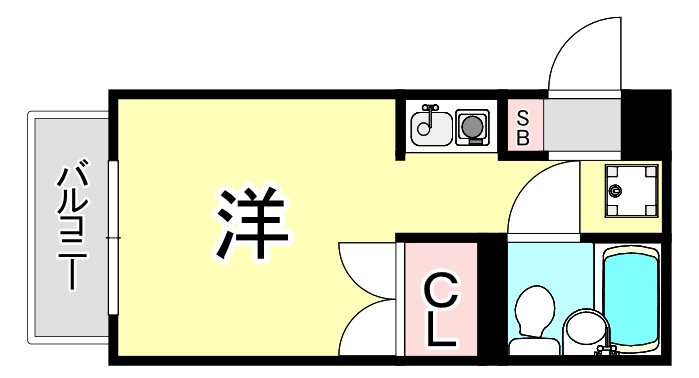 アメニティハイツ上ヶ原壱番館の間取り
