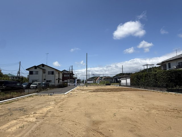 東金市田間Y区／建築条件付き売地の外観