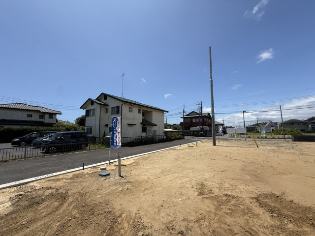 東金市田間Y区／建築条件付き売地の外観