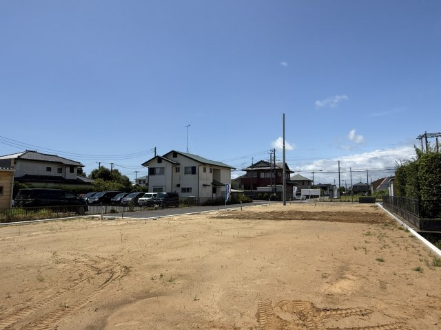 東金市田間Y区／建築条件付き売地の外観