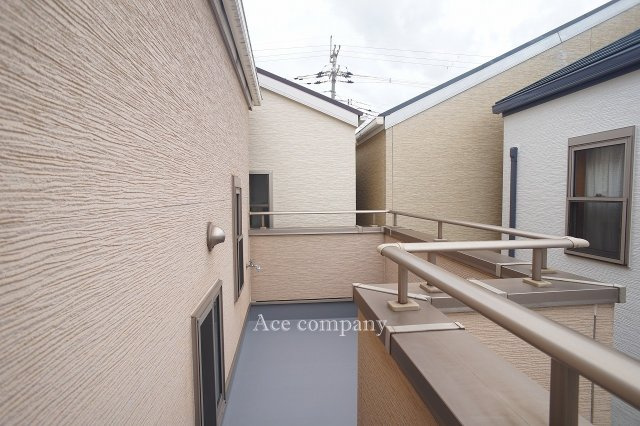 【バルコニー】 | 東大阪市古箕輪1丁目 | 西側のバルコニー、水栓完備です☆