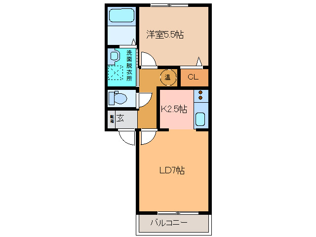 グランドールG1・2の間取り