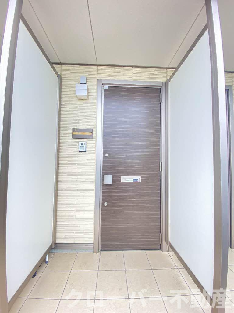 ドリーミオ C棟のエントランス