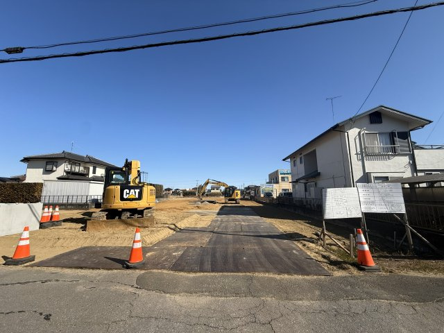 東金市田間Y区／建築条件付き売地の外観