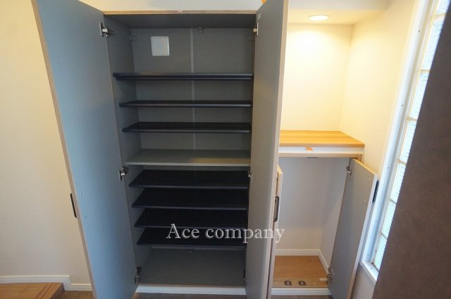 【収納】 | キャステージパーク4番街 | 玄関のシューズボックス＋カウンター収納です♪