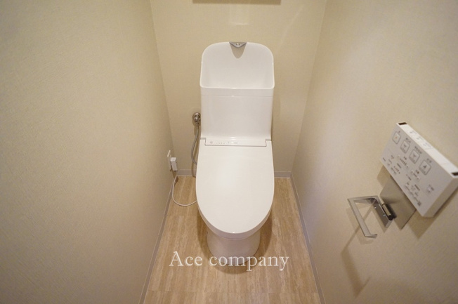 【トイレ】 | 第一シャトー八戸ノ里 | シャワートイレ新調です☆