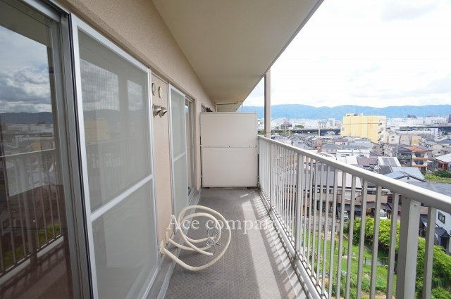 【バルコニー】 | 東大阪サンハイツ | 南西向きのバルコニーです☆