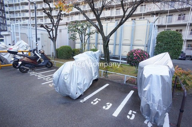 【その他共用部分】 | 東大阪サンハイツ | 【バイク置き場】