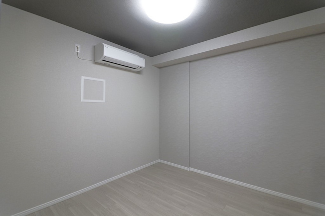 【内装】 | 蒲生第二コーポ | 【納戸：約4.5帖】エアコン付きのお部屋です☆