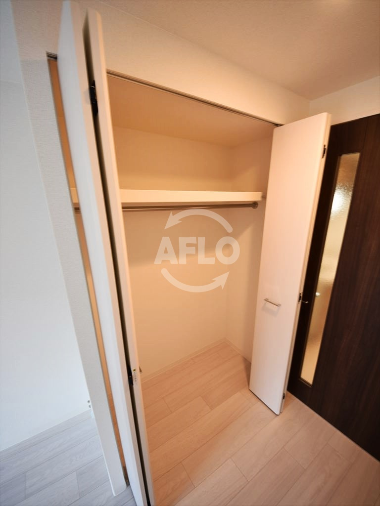 ララプレイス森ノ宮ベーネの収納|ララプレイス森ノ宮ベーネ　バルコニー