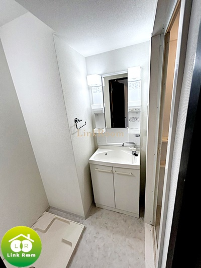 ライジングプレイス両国の洗面所