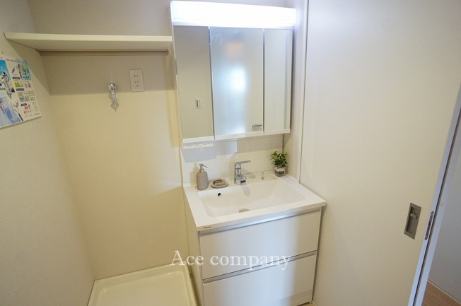 【独立洗面台】 | 西つるみコーポ | 洗面台新調です☆