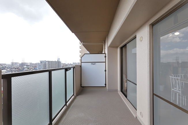 【バルコニー】 | キャステージパーク1番街 | 南向きのバルコニーです☆