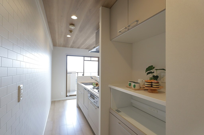 【収納】 | キャステージパーク1番街 | キッチンサイドにカップボード付きです♪