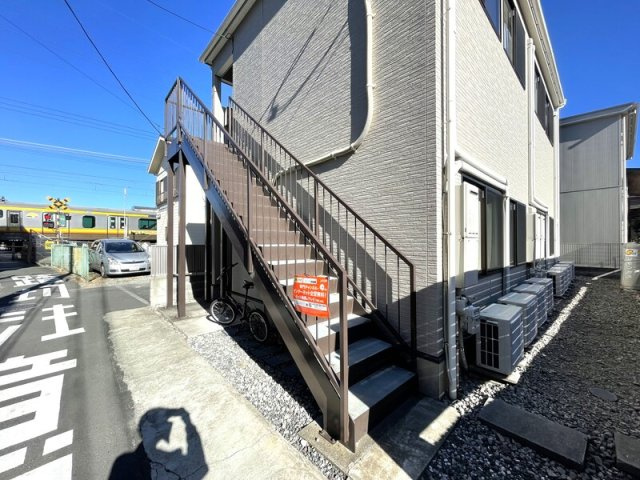 テラス宿河原のエントランス