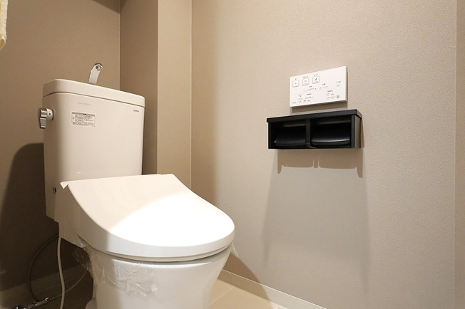 【トイレ】 | サニークレスト住吉 | シャワートイレ新調です☆