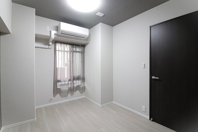 【子供部屋】 | 大阪城公園グリーンマンション | 【洋室②：5帖】エアコン付きのお部屋です☆