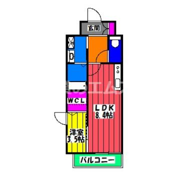 【間取り】 | ＬＩＦＥＦＩＥＬＤ諸岡Ⅱ | ＬＩＦＥＦＩＥＬＤ諸岡Ⅱの間取り