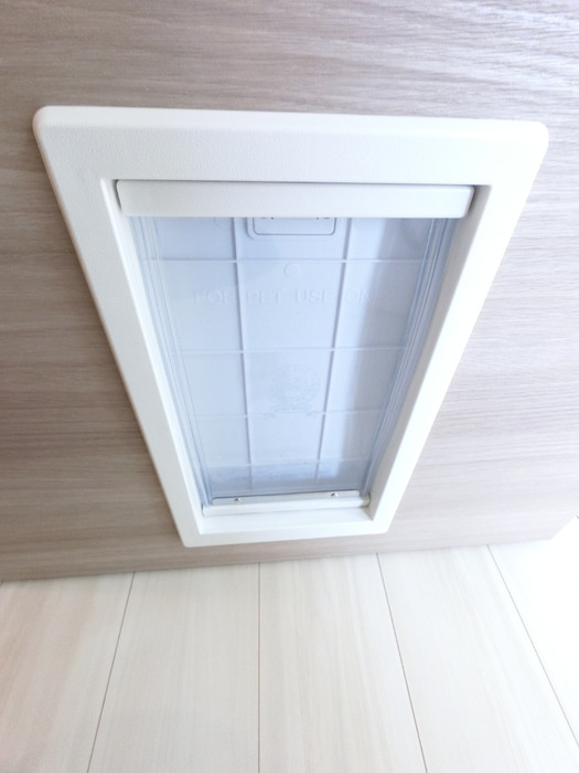 スプリーム　Bの収納|ペット出入口