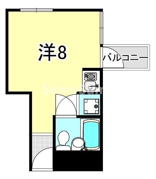 クリフサイド西岡本の間取り