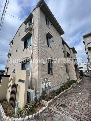 クレールメゾン中田A棟の外観|外観もきれいです