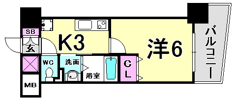 グルーブ神戸ハーバーアリーナの間取り