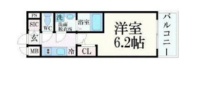 エスリード神戸グランドールの間取り