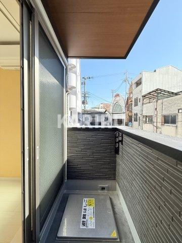 パシフィック千林のバルコニー