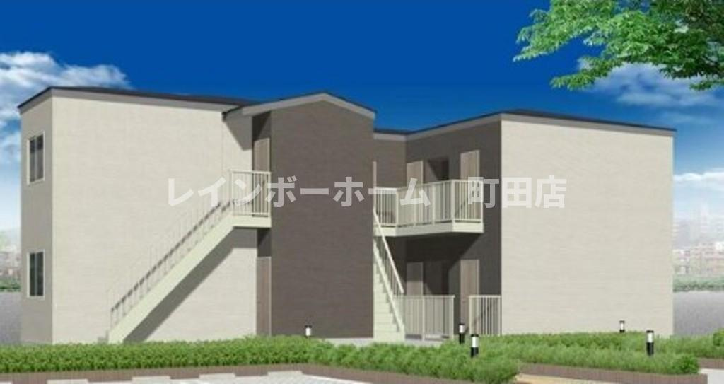 SHOKEN Villa玉川学園2※初期費用分割あと払いサービス利用可能物件の外観パース