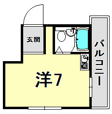 グランディア甲東園の間取り