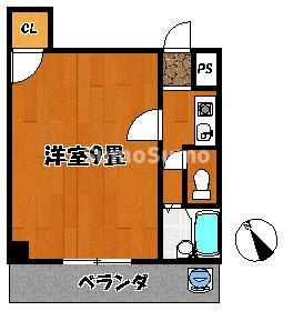 クレールステュディオの間取り