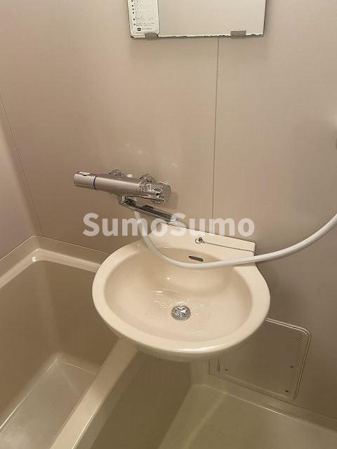 クレールステュディオの洗面所
