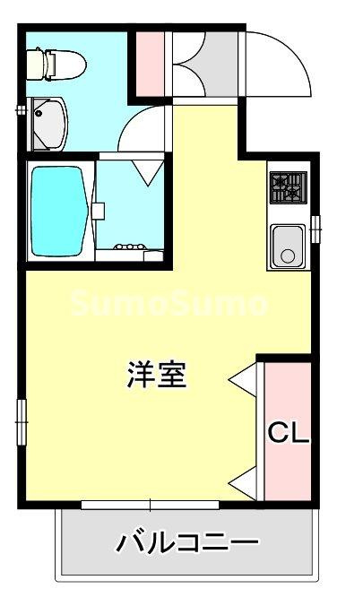 エルデ六甲の間取り