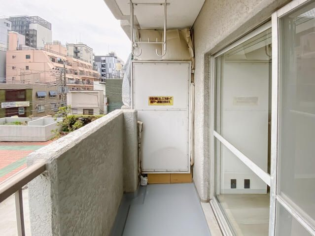 錦糸町ハイタウンのバルコニー