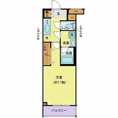 クレヴィスタ三軒茶屋の間取り