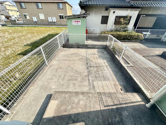 グリーンベルトの庭