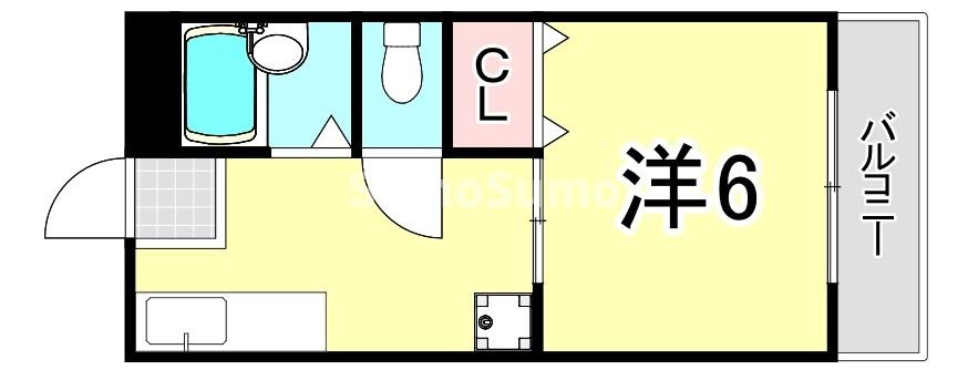 シティライフ岡本の間取り