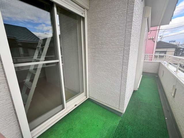 豊中市宝山町　戸建のバルコニー|2階北側バルコニーです。