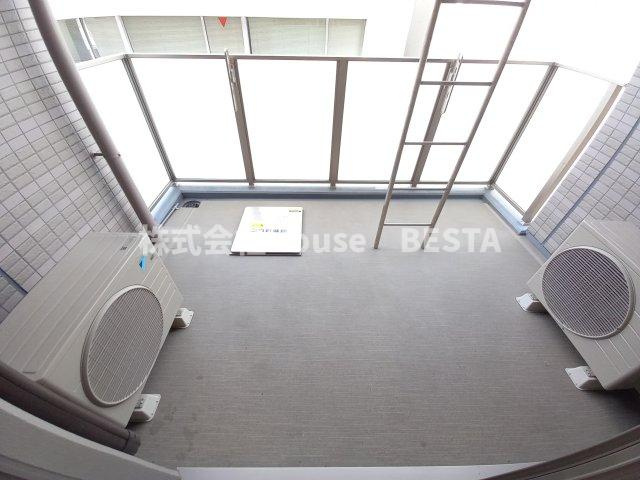 神戸Harborside 萬利Residenceのバルコニー