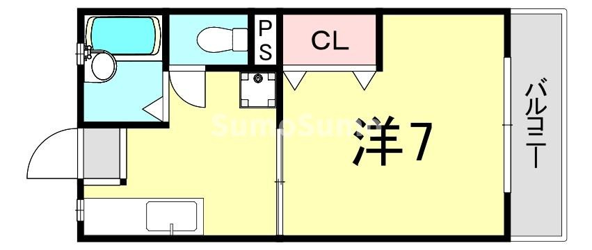 コート山手御影の間取り