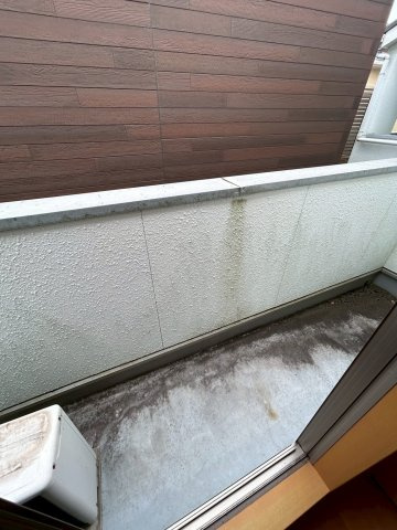 コートフジのバルコニー
