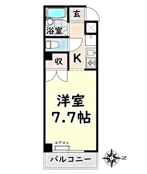 【間取り】 | クレセント新瑞【名古屋市賃貸・駅前】
