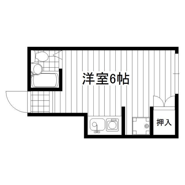 コーポクレドールの間取り