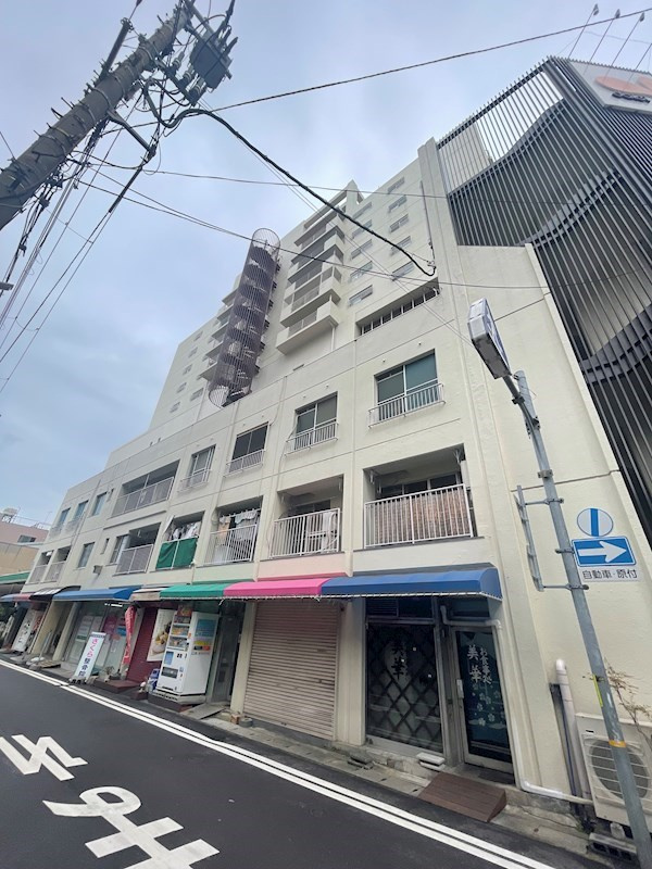 さんくれーる湊川の外観|おしゃれな外観です