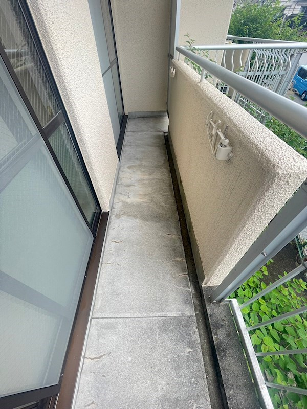 シャロン長田のバルコニー